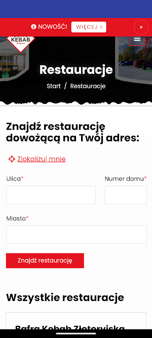 BAFRA KEBAB LEGNICA Screenshot 0