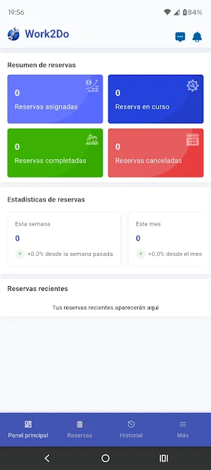 Work2Do Servicio Screenshot 2