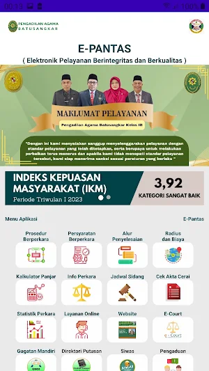 E-PANTAS PA Batusangkar Screenshot 2
