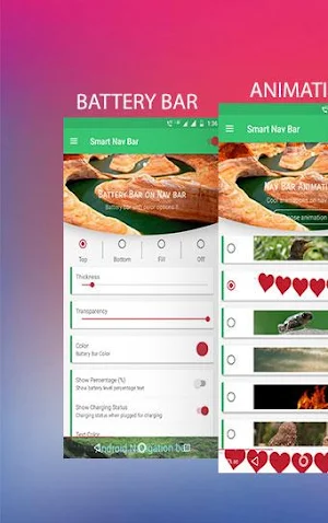 Smart navigation bar - navbar slideshow Screenshot 0