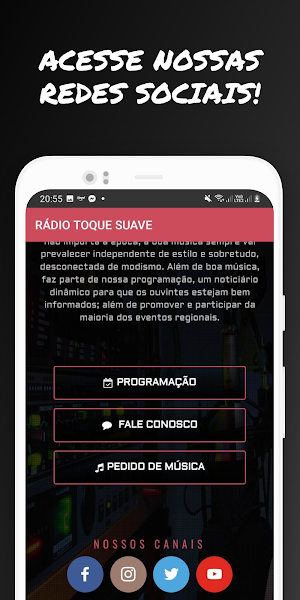 Rádio Toque Suave Screenshot 2