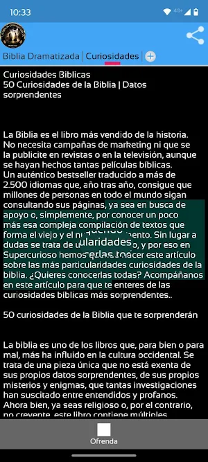 Biblia Dramatizada Screenshot 1