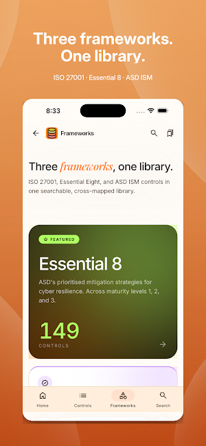 Control Stack: ISO 27001 & E8 Screenshot 0