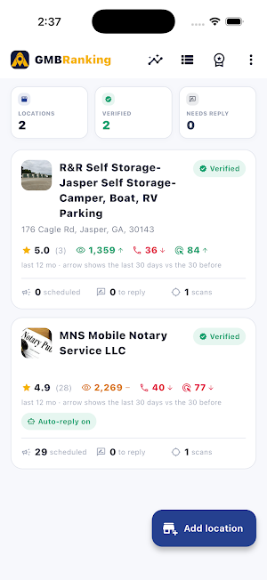 GMB Rank-Local SEO Tools Screenshot 0