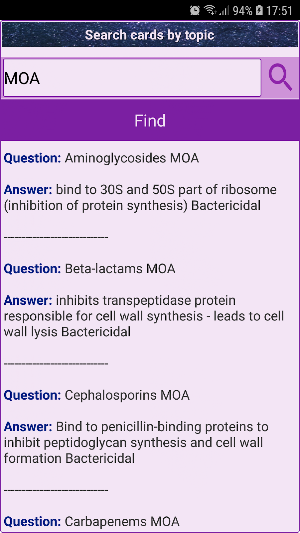 antibiotics : concepts, notes  Screenshot 3