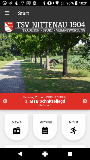 TSV Nittenau 1904 e.V. Screenshot 1