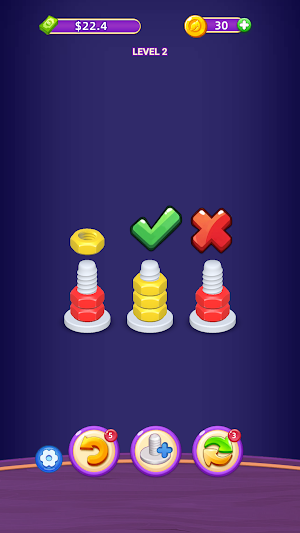 Nut Star: Color Sort Puzzle Screenshot 0