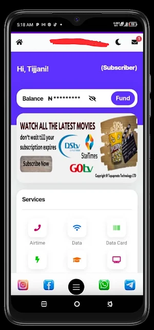 JANTAMA TELECOM Screenshot 2