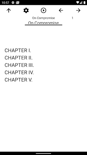 Book, On Compromise Screenshot 0