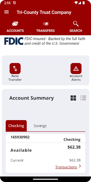 Tri-County Trust Company Screenshot 1