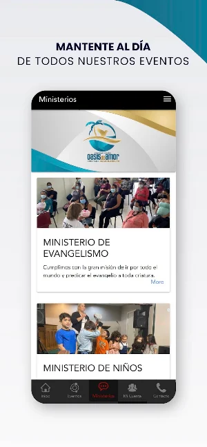 IglesiaOasis de Amor Cristiano Screenshot 2