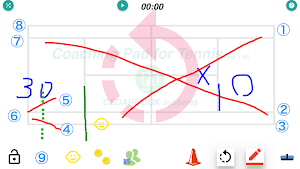 Coaching Pad for Tennis Screenshot 1