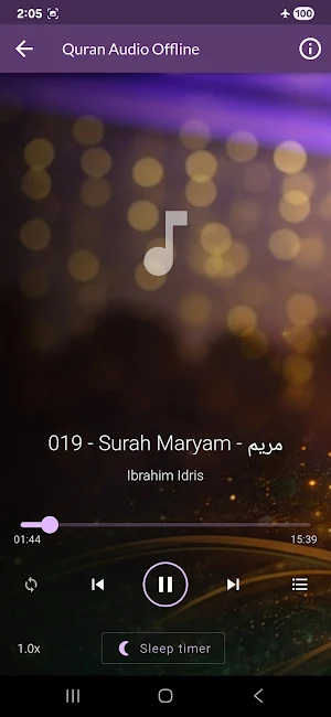 Ibrahim Idris Quran Offline Screenshot 2