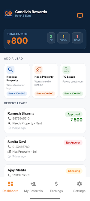 Condivio Rewards Screenshot 1