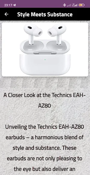 technics eah-az80 guide Screenshot 3