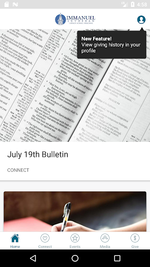 Immanuel Lutheran Macomb Screenshot 0