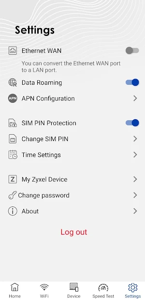 Zyxel Air Screenshot 3