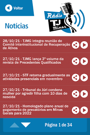 Rádio TJ-Minas Screenshot 1