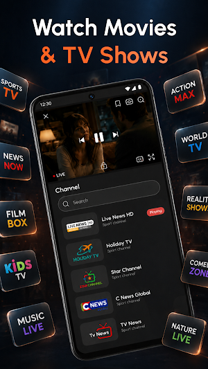 LiveBox TV: Movies & TV Shows Screenshot 2