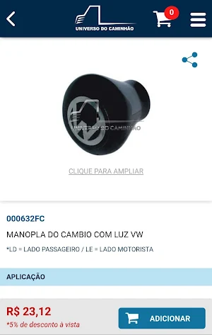 Universo do Caminhão-Catálogo Screenshot 1