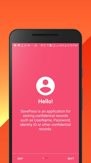 SavePass Screenshot 0