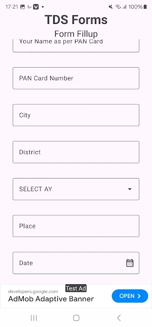 TDS Forms Screenshot 3