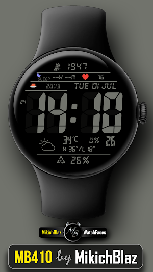 Digital Watch MB410 Screenshot 2