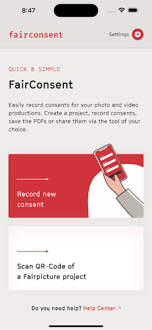 FairConsent Screenshot 0