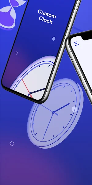 Smart Analog Watch & Clock Wallpaper Screenshot 0