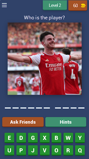 Arsenal Football Player Quiz Screenshot 2