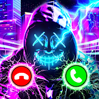 Color Phone Call Screen Theme
