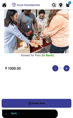 Tulsi foundation Screenshot 1