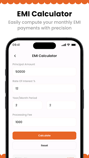 Aadhar Me EMI Loan Calculator Screenshot 1