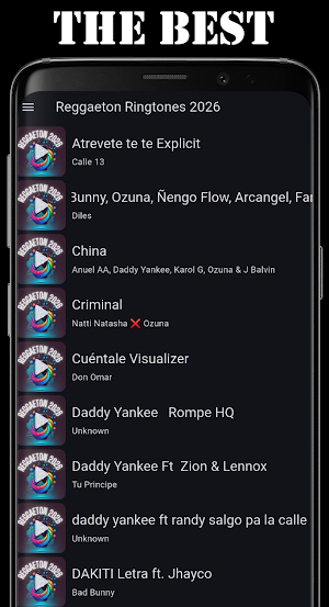 Reggaeton Ringtones 2026 Screenshot 1