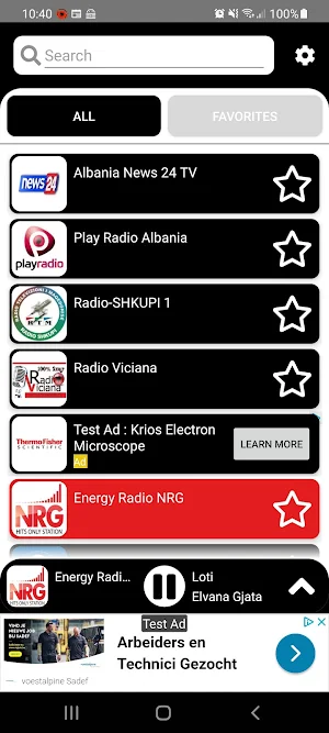 Albania Radio – Albanian AM & FM Radio Tuner Screenshot 0