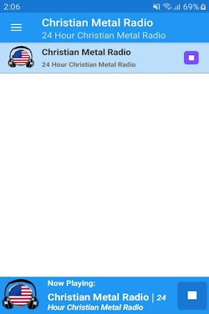 Christian Metal Radio App Screenshot 0