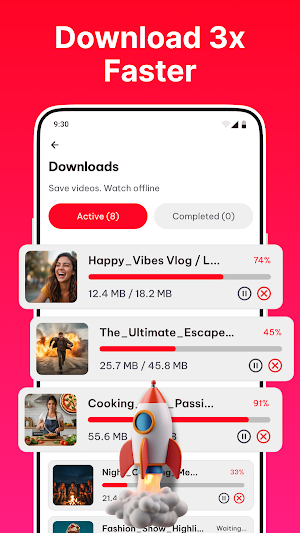 Go, Video Downloader & Player Screenshot 2