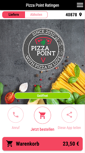 Pizza Point Ratingen Screenshot 0