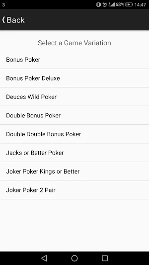 Video Poker PayTables by VideoPoker.com Screenshot 2
