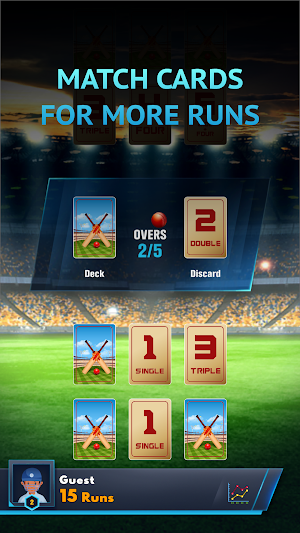 Cricket Card Game Screenshot 2