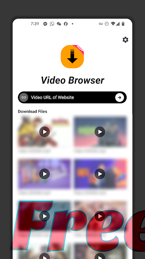 Video Browser Screenshot 0