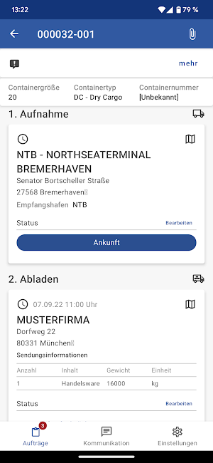 Contado Mobil Screenshot 1