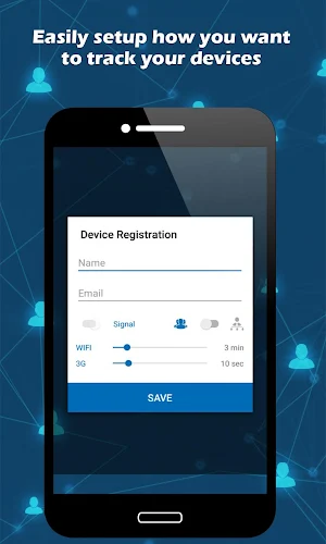 GSTrackMe Mobile - Admin Screenshot 1