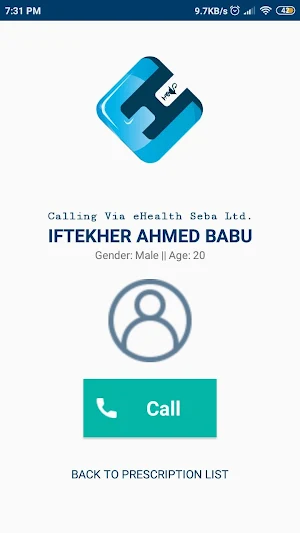 eHS Doctor - eHealthseba Doctor App Screenshot 2