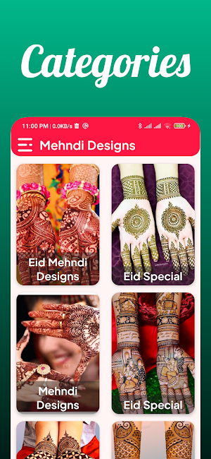 Mehndi Design: Easy & Offline Screenshot 0
