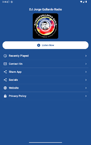 DJ Jorge Gallardo Radio Screenshot 3