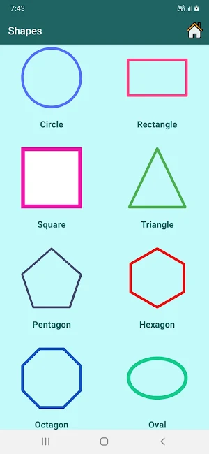 KidzApp - ABC, 123, Colors, 3D Shapes and Paint Screenshot 3