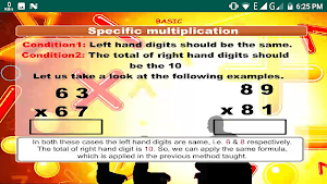 Vedic Math's Trick Screenshot 2