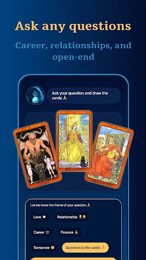 Ursula Tarot: Daily Tarot Screenshot 1