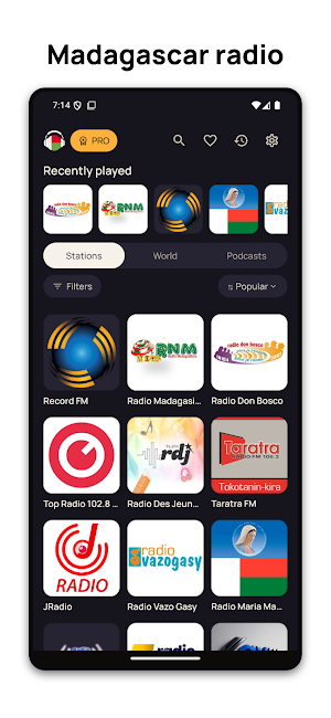 Madagascar Radio FM Live Screenshot 0